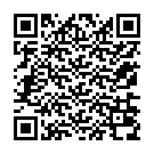 Código QR para número de teléfono +12176038003