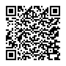 QR-Code für Telefonnummer +12176038136