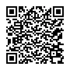 QR kód a telefonszámhoz +12176038323