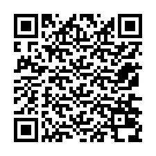 QR-koodi puhelinnumerolle +12176038647