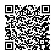 Código QR para número de teléfono +12176046972