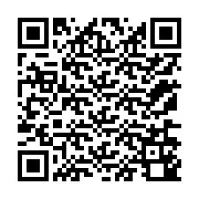 QR Code สำหรับหมายเลขโทรศัพท์ +12176140111