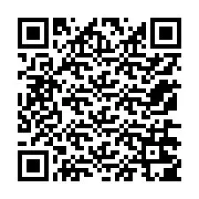 QR-код для номера телефона +12176205847