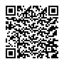 QR-koodi puhelinnumerolle +12176206340