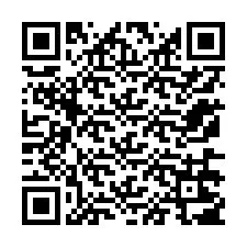 QR Code สำหรับหมายเลขโทรศัพท์ +12176207807