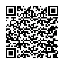 Código QR para número de teléfono +12176209636