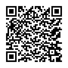 QR код за телефонен номер +12176209637