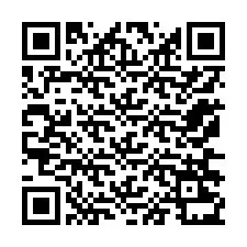 QR Code สำหรับหมายเลขโทรศัพท์ +12176231637