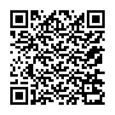 QR Code สำหรับหมายเลขโทรศัพท์ +12176231913