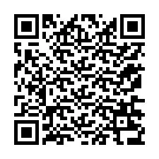 QR код за телефонен номер +12176236512