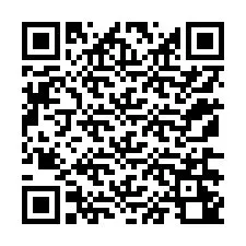 QR kód a telefonszámhoz +12176240140