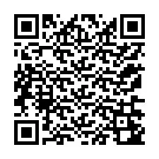 QR-Code für Telefonnummer +12176242014