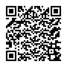 QR-koodi puhelinnumerolle +12176242015