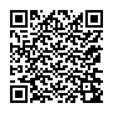 QR-Code für Telefonnummer +12176242256