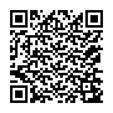 QR-Code für Telefonnummer +12176243169