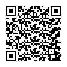 Kode QR untuk nomor Telepon +12176243171