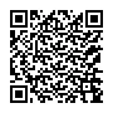 Código QR para número de telefone +12176244870