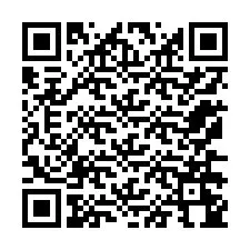 QR-Code für Telefonnummer +12176244977