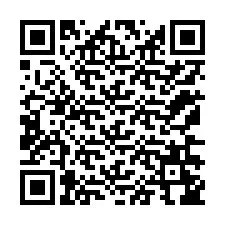 QR-koodi puhelinnumerolle +12176246521