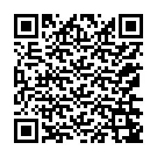 QR код за телефонен номер +12176247478