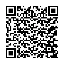 QR Code สำหรับหมายเลขโทรศัพท์ +12176247479