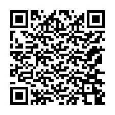 Código QR para número de teléfono +12176248375