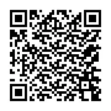 QR код за телефонен номер +12176248573