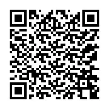 Kode QR untuk nomor Telepon +12176248938