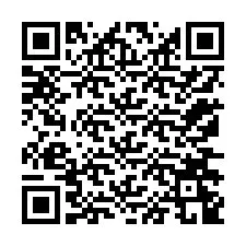 QR код за телефонен номер +12176249799