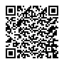 QR kód a telefonszámhoz +12176249863