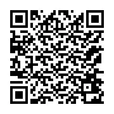 Codice QR per il numero di telefono +12176422765