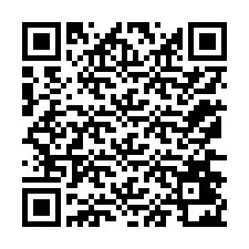 Codice QR per il numero di telefono +12176422769