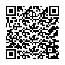 Kode QR untuk nomor Telepon +12176423191