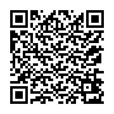 Kode QR untuk nomor Telepon +12176423448