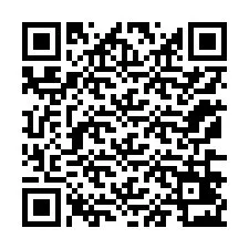 QR Code pour le numéro de téléphone +12176423455