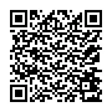 QR kód a telefonszámhoz +12176423789