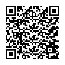 Codice QR per il numero di telefono +12176423793
