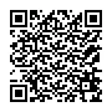 QR kód a telefonszámhoz +12176424521