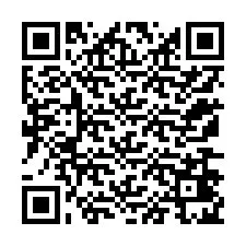 QR-Code für Telefonnummer +12176425184