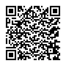 QR Code pour le numéro de téléphone +12176426513