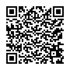 QR код за телефонен номер +12176426516