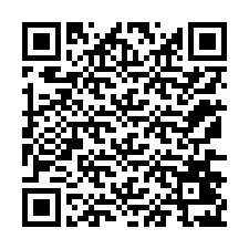 QR-code voor telefoonnummer +12176427751