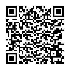 QR-Code für Telefonnummer +12176427758