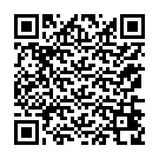 Codice QR per il numero di telefono +12176428052