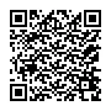 Código QR para número de teléfono +12176428659