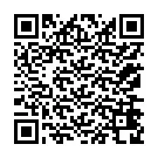 Codice QR per il numero di telefono +12176428899