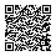 QR-Code für Telefonnummer +12176428902