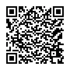 Código QR para número de telefone +12176428971