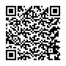 Kod QR dla numeru telefonu +12176428972