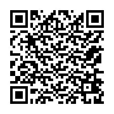 QR kód a telefonszámhoz +12176429127